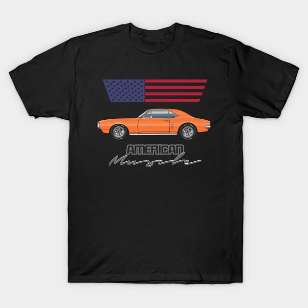 orange 67 T-Shirt by JRCustoms44